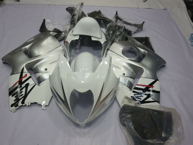 1997-2007 Argent Blanc GSXR 1300 Carénage Moto