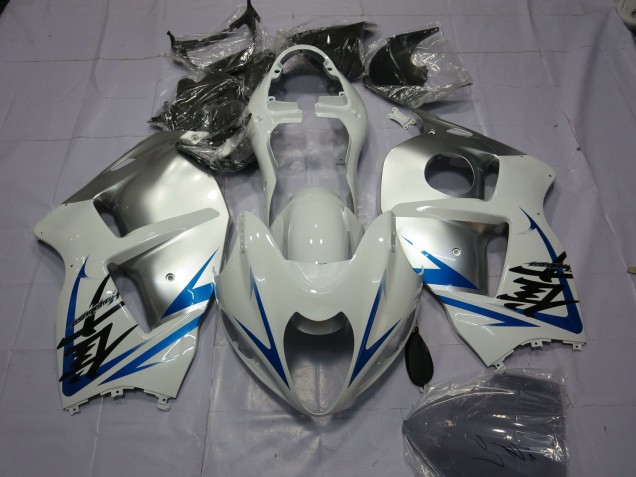 1997-2007 Bleu Blanc & Argent GSXR 1300 Carénage Moto