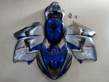 1997-2007 Bleu Profond & Argent GSXR 1300 Carénage Moto