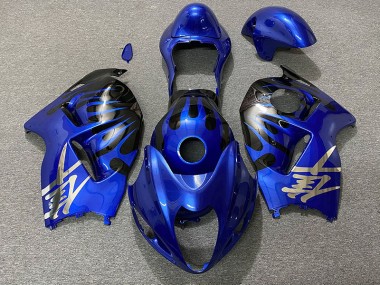 1997-2007 Bleu Profond & Noir GSXR 1300 Carénage Moto