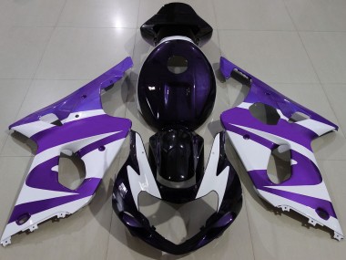 2000-2002 Violet Foncé GSXR 1000 Carénage Moto