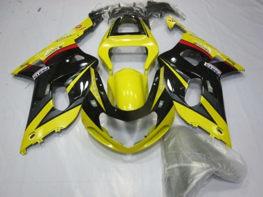 2001-2003 Jaune Noir & Gris GSXR 600-750 Carénage Moto