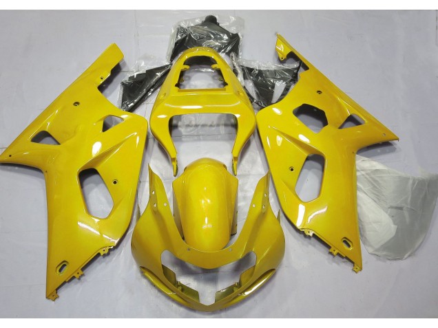 2001-2003 Jaune Vif GSXR 600-750 Carénage Moto