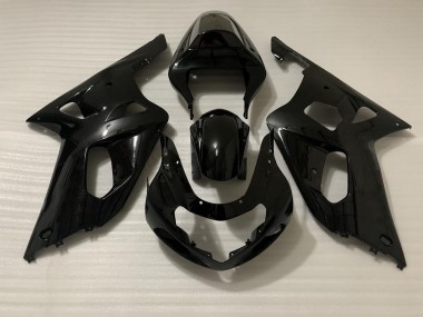 2001-2003 Noir Brillant GSXR 600-750 Carénage Moto