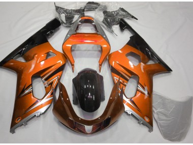 2001-2003 Orange & Argent GSXR 600-750 Carénage Moto