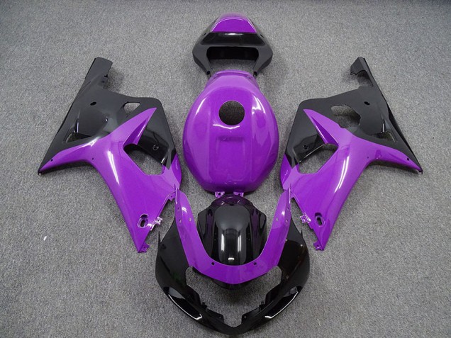 2001-2003 Violet Brillant & Noir GSXR 600-750 Carénage Moto