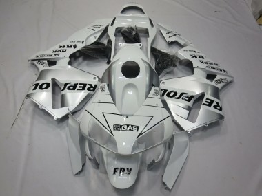 2003-2004 Argent Blanc Repsol CBR600RR Carénage Moto