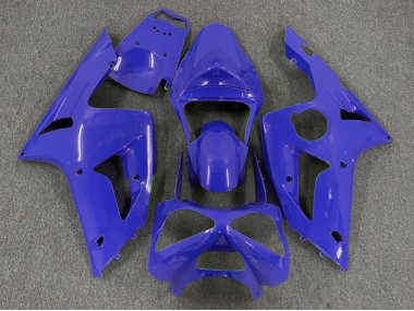 2003-2004 Bleu Foncé Uni ZX6R Carénage Moto