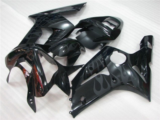 2003-2004 Flamme Noire ZX6R Carénage Moto