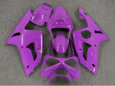 2003-2004 Magenta Brillant Uni ZX6R Carénage Moto