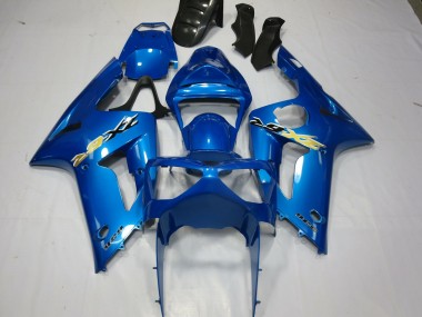 2003-2004 Ninja Bleu ZX6R Carénage Moto