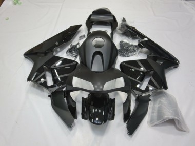 2003-2004 Noir Mat / Brillant CBR600RR Carénage Moto