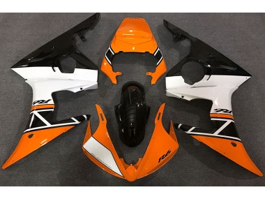 2003-2004 Orange Blanc & Noir R6 Carénage Moto