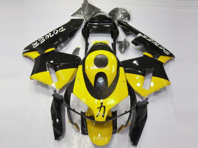 2003-2004 Puissance Jaune Brillant CBR600RR Carénage Moto