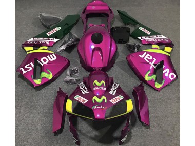 2003-2004 Rose Vif Movistar CBR600RR Carénage Moto