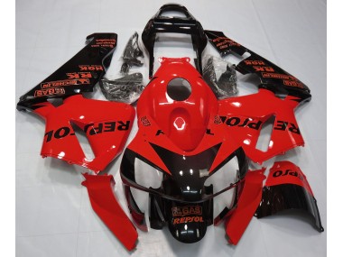 2003-2004 Rouge Brillant Repsol CBR600RR Carénage Moto