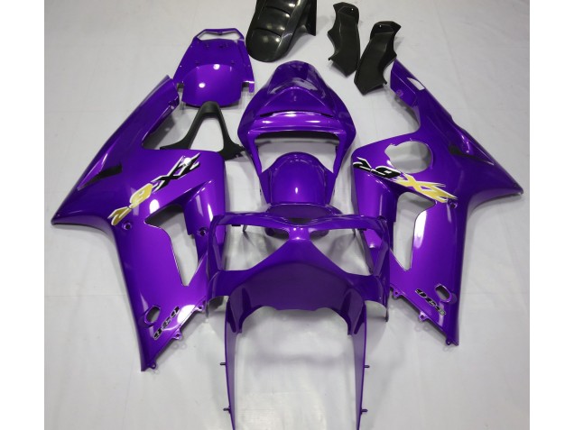 2003-2004 Violet Brillant ZX6R Carénage Moto