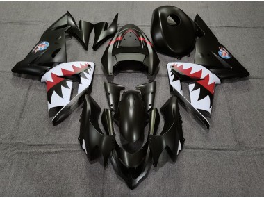 2004-2005 Bomber Betty Noir Mat ZX10R Carénage Moto