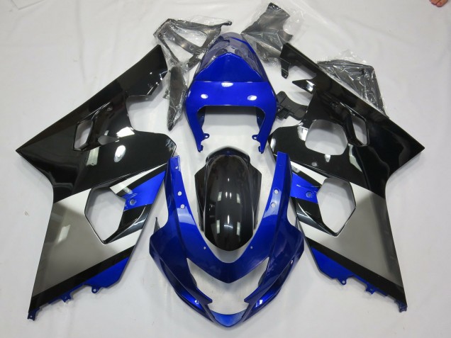 2004-2005 Gris Bleu & Noir GSXR 600-750 Carénage Moto