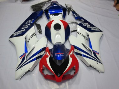 2004-2005 HRC Rosso E Bianco CBR1000RR Carénage Moto