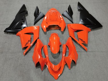 2004-2005 Orange Noir ZX10R Carénage Moto