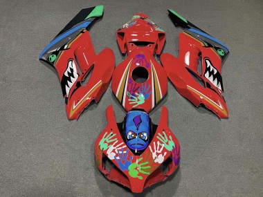 2004-2005 Requin Rouge CBR1000RR Carénage Moto