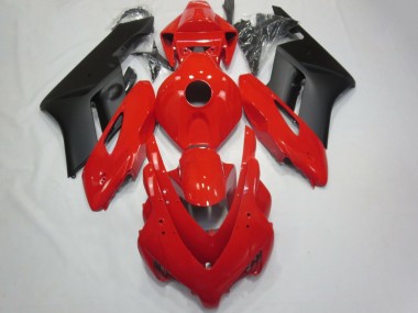 2004-2005 Rouge Brillant & Noir Mat CBR1000RR Carénage Moto