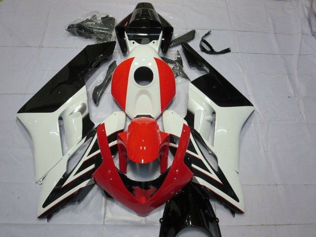 2004-2005 Rouge Noir & Blanc CBR1000RR Carénage Moto