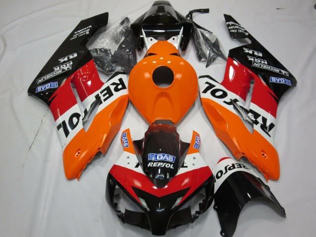 2004-2005 Rouge Noir Mat CBR1000RR Carénage Moto