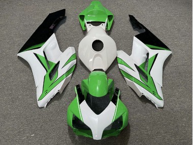 2004-2005 Vert Blanc & Noir Brillant CBR1000RR Carénage Moto