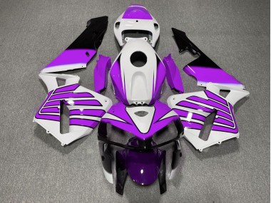 2005-2006 Ailes Violettes & Blanches CBR600RR Carénage Moto