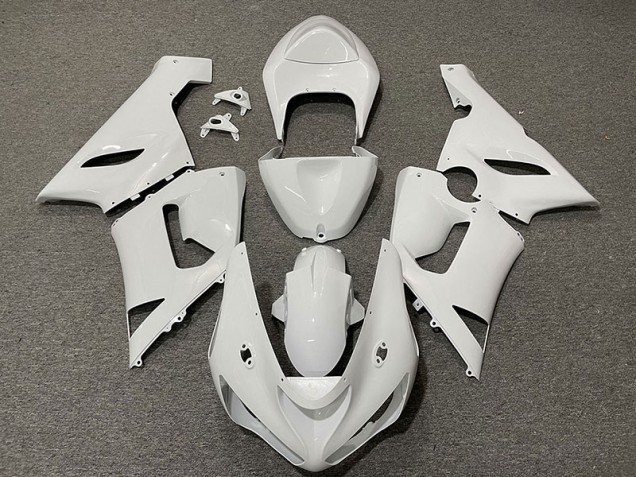 2005-2006 Blanc Brillant ZX6R Carénage Moto