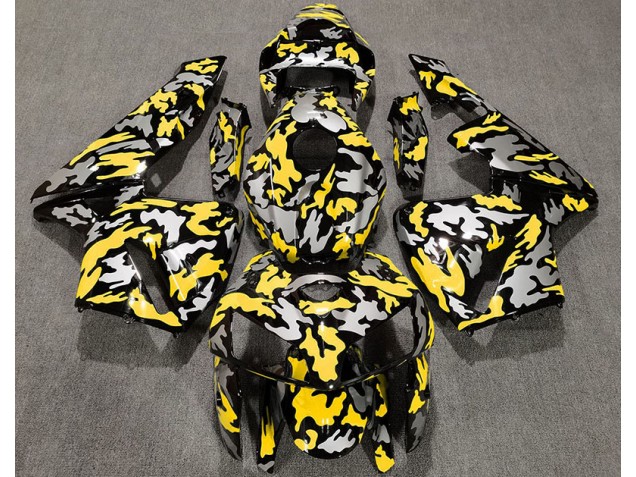 2005-2006 Camouflage & Jaune CBR600RR Carénage Moto