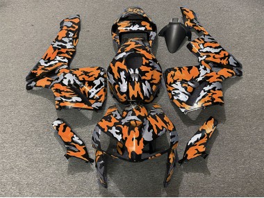 2005-2006 Camouflage & Orange CBR600RR Carénage Moto