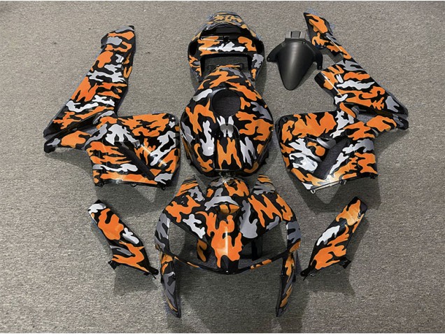 2005-2006 Camouflage & Orange CBR600RR Carénage Moto