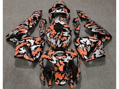 2005-2006 Camouflage & Orange Clair CBR600RR Carénage Moto