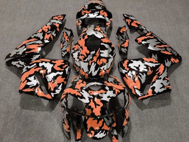 2005-2006 Camouflage & Orange Clair CBR600RR Carénage Moto