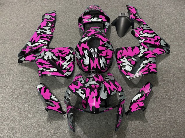 2005-2006 Camouflage & Rose Chaud CBR600RR Carénage Moto