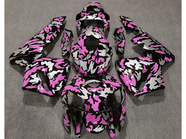 2005-2006 Camouflage & Rose Clair CBR600RR Carénage Moto