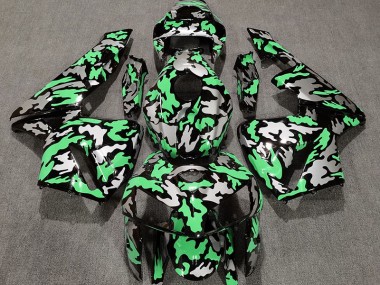 2005-2006 Camouflage & Vert Clair CBR600RR Carénage Moto