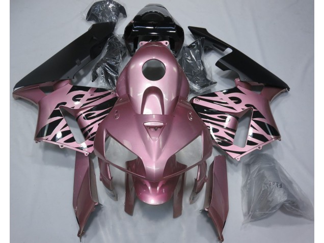 2005-2006 Rosa Rosa Fiamma CBR600RR Carénage Moto