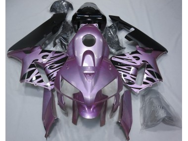 2005-2006 Rosa Viola Fiamma CBR600RR Carénage Moto