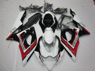 2005-2006 Rouge Noir & Blanc GSXR 1000 Carénage Moto