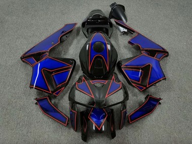 2005-2006 Tortue Bleue & Rouge CBR600RR Carénage Moto