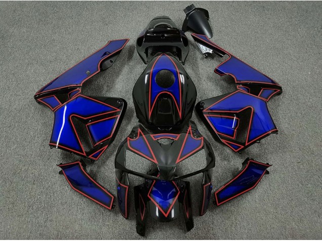 2005-2006 Tortue Bleue & Rouge CBR600RR Carénage Moto