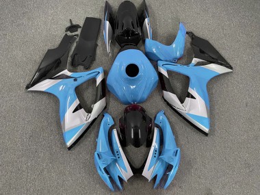 2006-2007 Conception Bleu Clair GSXR 600-750 Carénage Moto