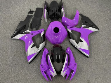 2006-2007 Conception Violette GSXR 600-750 Carénage Moto