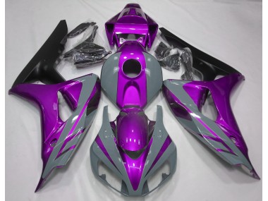 2006-2007 Nardo Gris & Violet CBR1000RR Carénage Moto