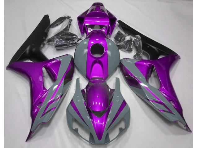 2006-2007 Nardo Gris & Violet CBR1000RR Carénage Moto