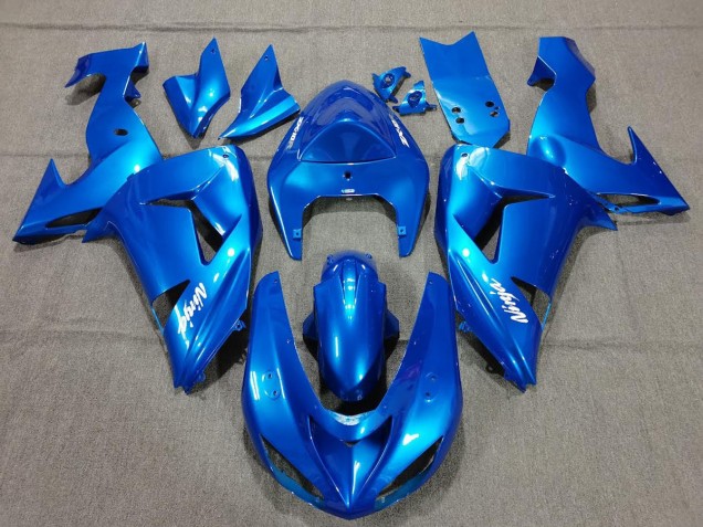 2006-2007 Ninja Bleu ZX10R Carénage Moto